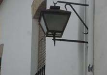 Farolas calles secundarias de Úbeda